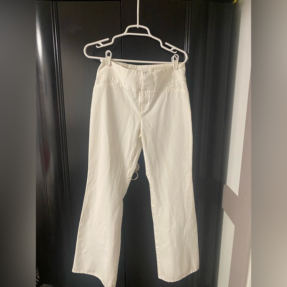 White Pants With Very Nice Material.. - image 1